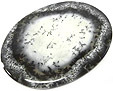 agate � dendrites noires