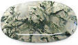 cabochon agate mousse