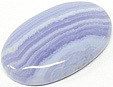 agate africaine bleue