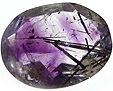 amethyste indienne � inclusions