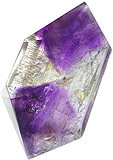 pointe amethyste bicolore