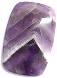 amethyste zon�e nuances de violet