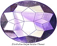 zones de couleur rectilignes amethyste