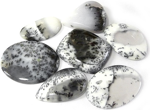 calcedoine agate � dendrites turquie