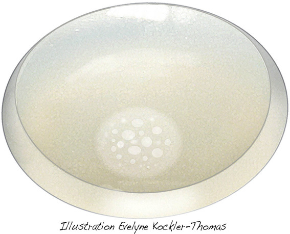 calcedoine blanche
