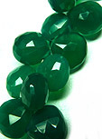chalcedoine teinte vert