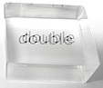 rhomboedre calcite double refraction