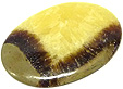 calcite jaune dans septaria malgache