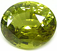 chrysoberyl vert malgache