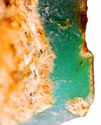 brut de chrysoprase verte