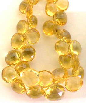 perles de citrine
