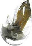 rutile brookite inclusions