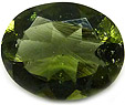moldavite taillee a facettes