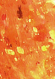 inclusions h�matite dans pierre de soleil