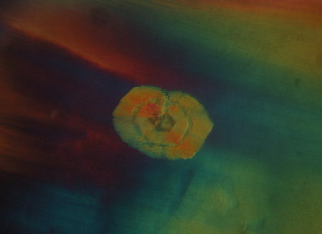 couleurs interference entre polariseurs crois�s