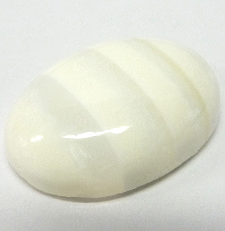 opale rubanee blanche