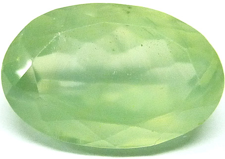 facet cut Mali prehnite