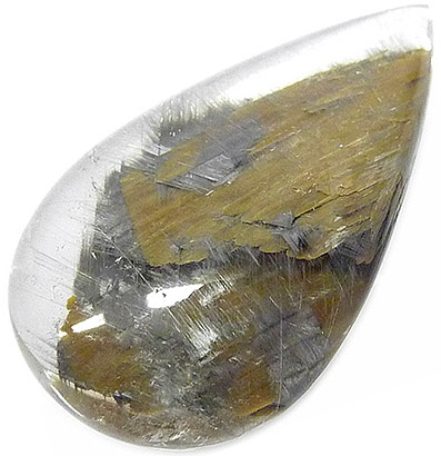 quartz inclusions brookite
