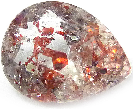 hematite inclusions dans quartz