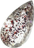 hematite inclusions dans quartz