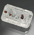 quartz � inclusions de sphalerite blende