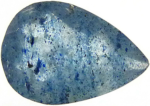 lazulite inclusions dans quartz