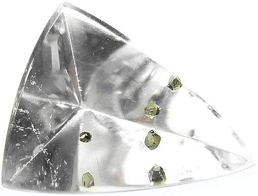 pyrite inclusions dans quartz