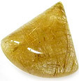 rutile inclusions in quartz