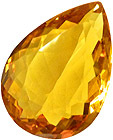 citrine synthetique de laboratoire