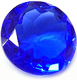 quartz synthetique bleu vif