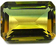 quartz de synthese bicolore