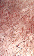 cinabre cinabar inclusions dans quartz