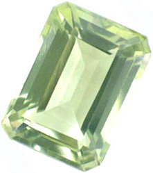 quartz irradi� prasiolite