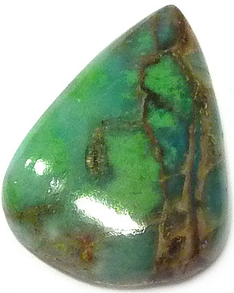 quartz chrysocolle inclusions