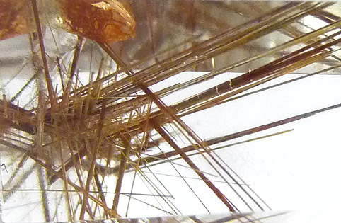 quartz rutile inclusions