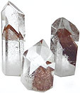 quartz oxyde de fer inclusions