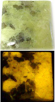 wernerite scapolite fluorescente