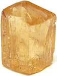 orange topaz crystal brazil