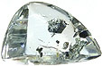 chlorite inclusions dans topaze