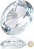 topaze bleu pale du br�sil