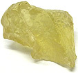 verre silica libyen brut