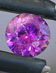 vesuvianite violette du Canada