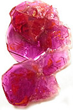 cristal rubis synth&eacute;tique Ramaura