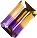 ametrine de synth&egrave;se hydrothermale